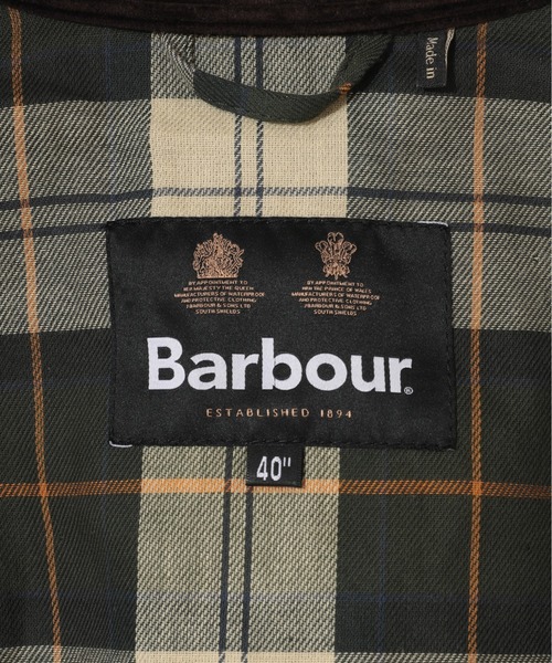 Barbour（バブアー） ブルゾン 40 セージグリーン メンズ : ZOZOTOWN