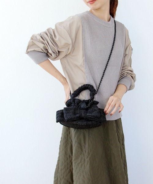 「Casselini」 2WAYバッグ FREE ブラック レディース_画像8