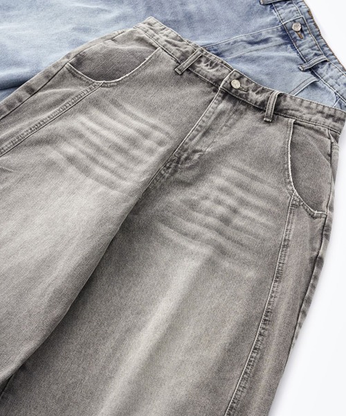 「CORPUS TOKYO」 デニムパンツ 3 グレー メンズ_画像8