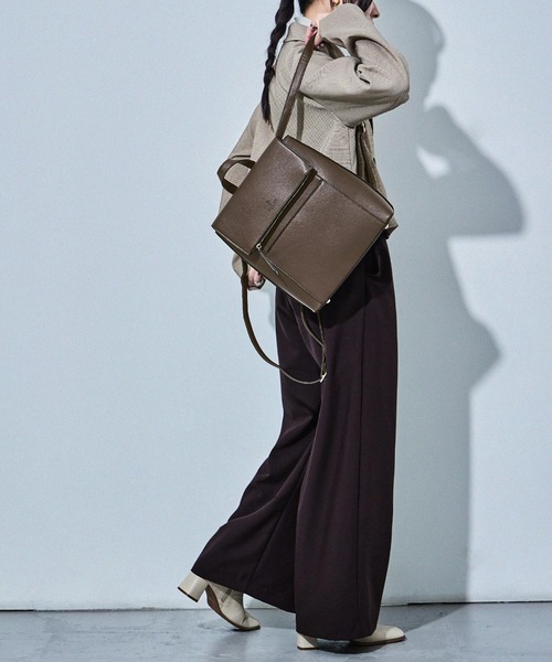 「HUNDRED」 リュック ONE SIZE チョコ レディース_画像9
