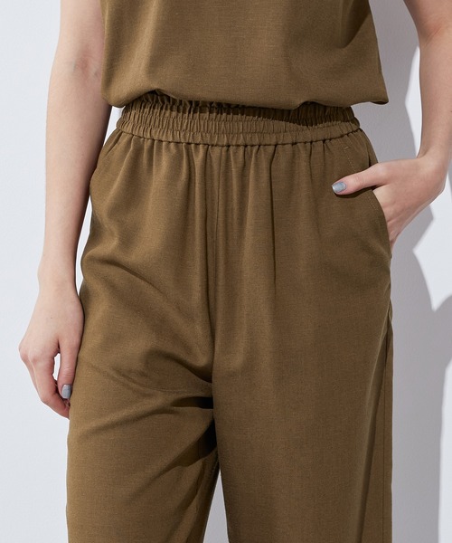 「LE SOUK HOLIDAY」 スラックス L ブラック レディース_画像2