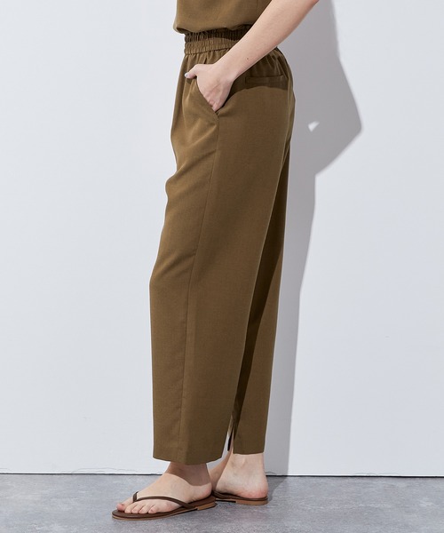 「LE SOUK HOLIDAY」 スラックス L ブラック レディース_画像6