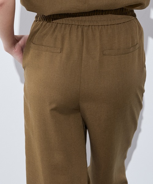 「LE SOUK HOLIDAY」 スラックス L ブラック レディース_画像9