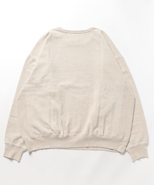 「REMI RELIEF」 スウェットカットソー LARGE オートミール メンズの画像