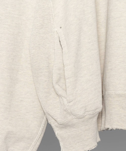 「REMI RELIEF」 スウェットカットソー LARGE オートミール メンズの画像