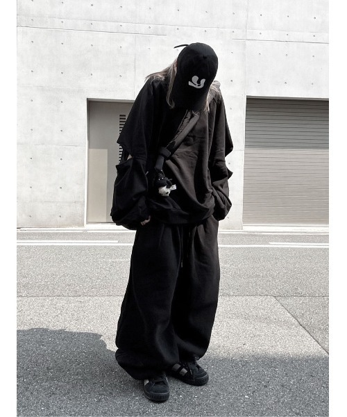 YACA（ヤーカ） トレーナー スウェット Slit Sleeve Sweat/スリット