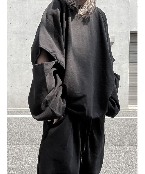 トレーナー スウェット Slit Sleeve Sweat スリットスリーブスウェット unisex item レディース メンズ