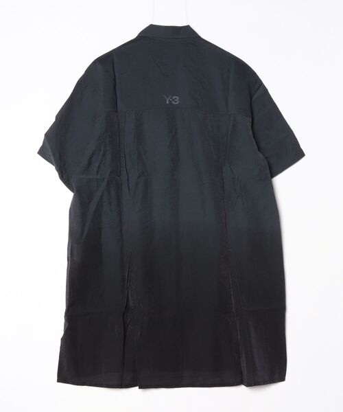 シャツ Y-3 DIP DYE SHORT SLEEVE LONG SHIRT メンズの画像