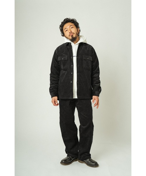 「BIG MIKE」 長袖シャツ LARGE ブラウン メンズ_画像3