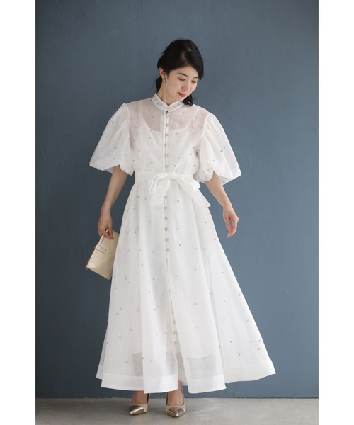 CFCL (Women) 半袖ワンピース ホワイト・パイン1 cawaii 半袖ワンピース FREE ホワイト レディース : ZOZOTOWN Yahoo!店