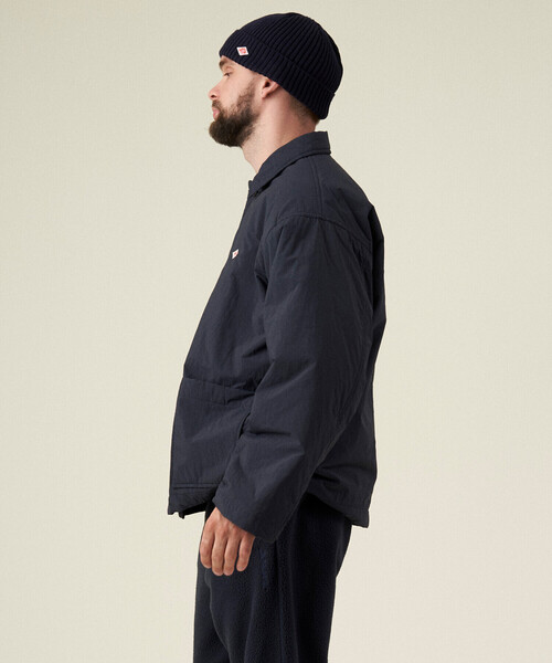 「DANTON」 ジャケット L ネイビー メンズの画像