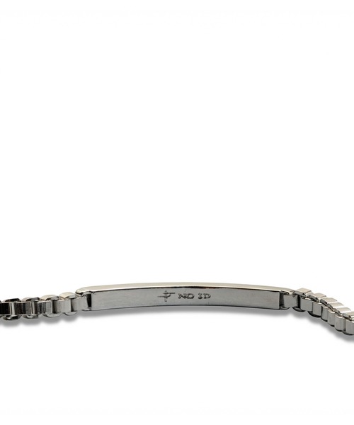 NO ID.（ノーアイディー） ブレスレット 「NO ID.」Narrow ID Bracelet