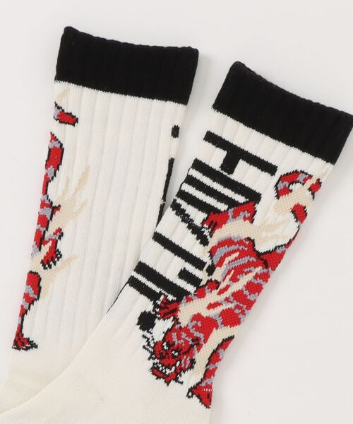 TENGA（テンガ） 靴下 TENGA×ching＆co Burning Tiger Socks メンズ
