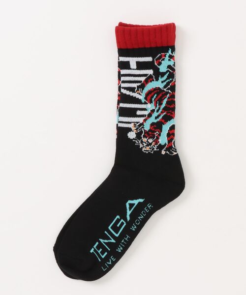 TENGA（テンガ） 靴下 TENGA×ching＆co Burning Tiger Socks メンズ