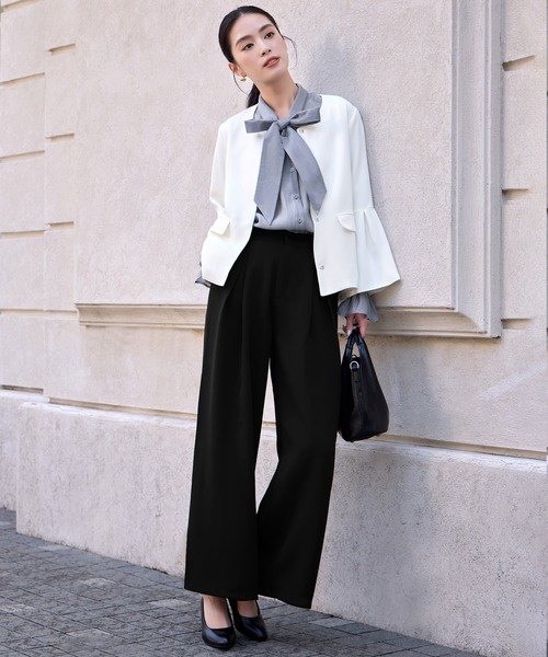 「DRESS PLUS」 セットアップ S ホワイト レディース_画像5