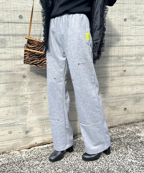 「mi via loca」 スウェットパンツ FREE オートミール レディース_画像8