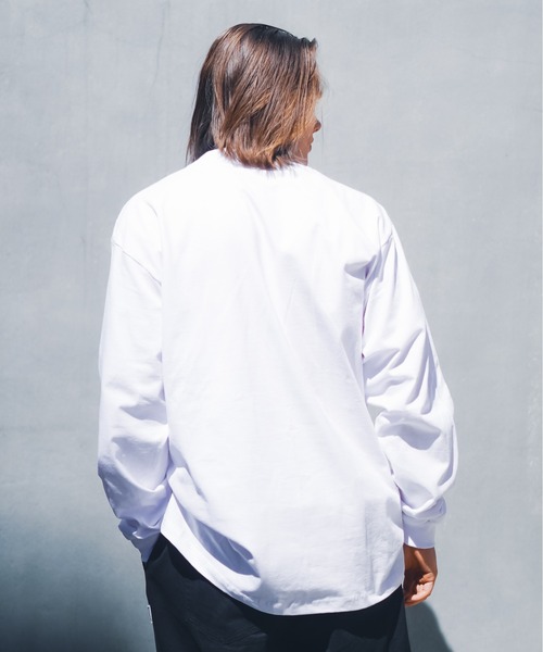 「SHAKA WeAR」 長袖Tシャツ X-LARGE ホワイト メンズ_画像6