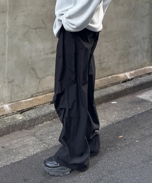 「Confirm」 イージーパンツ M ブラック メンズ_画像5