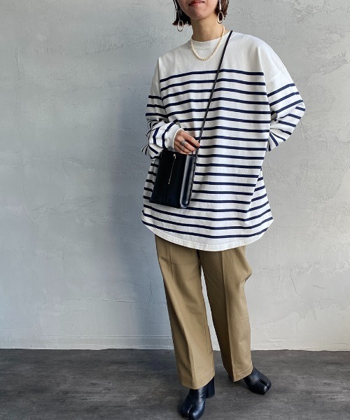「THE SHINZONE」 長袖カットソー F ホワイト レディース_画像3