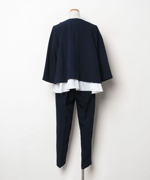 「DRESS LAB」 セットアップ M ネイビー レディース_画像2