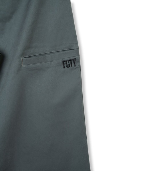 「FCTY.」 チノパンツ SMALL グレー メンズ_画像7