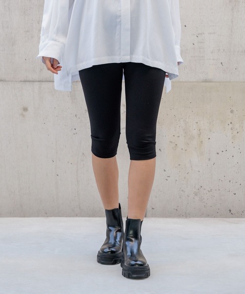 「HEREIAM」 ハーフパンツ SMALL ブラック レディース_画像8