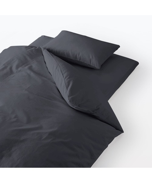 無印　洗いざらし布団カバーセット￼ ペット用￼ 無印良品（MUJI） ベッド 寝具 洗いざらし敷ふとんカバー・S 100
