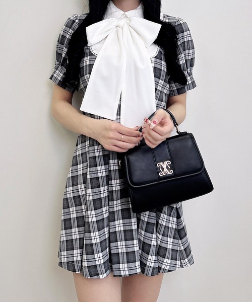 INGNI（イング） ワンピース 半袖 「WEB限定」チェック柄シャツ