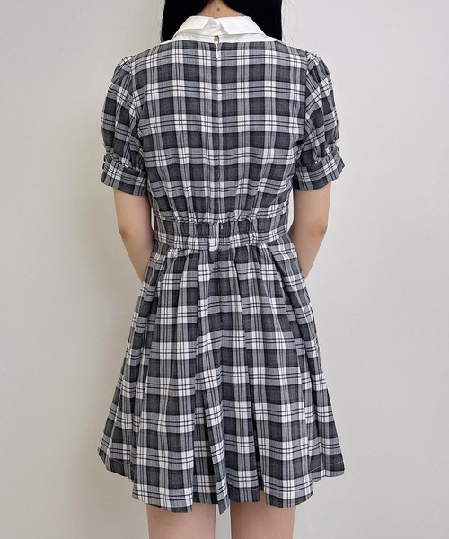 INGNI（イング） ワンピース 半袖 「WEB限定」チェック柄シャツ