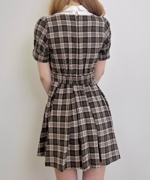 INGNI（イング） ワンピース 半袖 「WEB限定」チェック柄シャツ