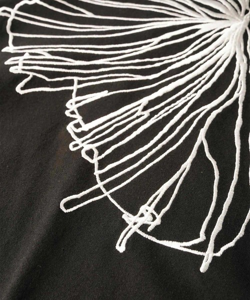 「SHAREEF」 半袖Tシャツ 1 ブラック メンズ_画像3