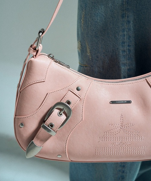 CAMPHOR WOOD ショルダーストラップ ショルダーバッグ FAUX LEATHER
