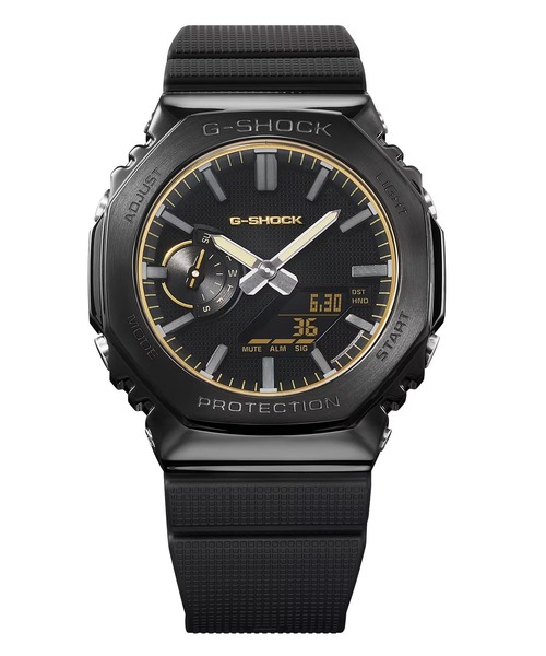 G-SHOCK 腕時計 メンズ G-SHOCK/ジーショック ”LUXE BLACK” GM-2100LXB 