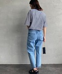 「DANTON」 半袖Tシャツ M ネイビー ...の詳細画像5