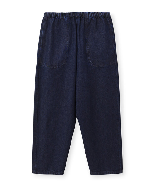 「DANTON」 デニムパンツ 38 インディゴブルー レディース_画像2