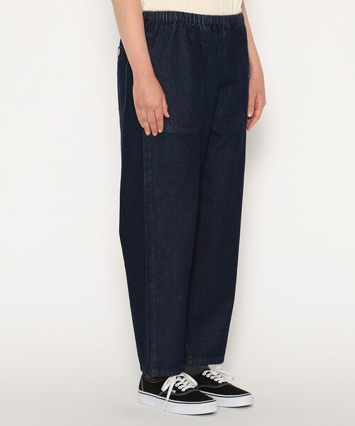 「DANTON」 デニムパンツ 38 インディゴブルー レディース_画像4
