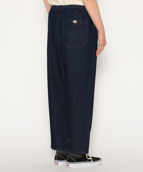 「DANTON」 デニムパンツ 38 インディゴブルー レディース_画像6
