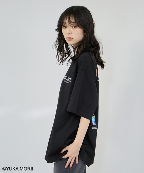 ヨリ　Tシャツ tシャツ 「47YOKAI /47ようかい」YOKAIいっぱいTシャツ メンズ