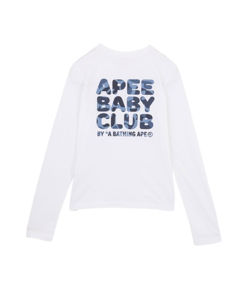 APEE tシャツ CAMO APEE BABY PRINTED LS TEE #1 レディース 