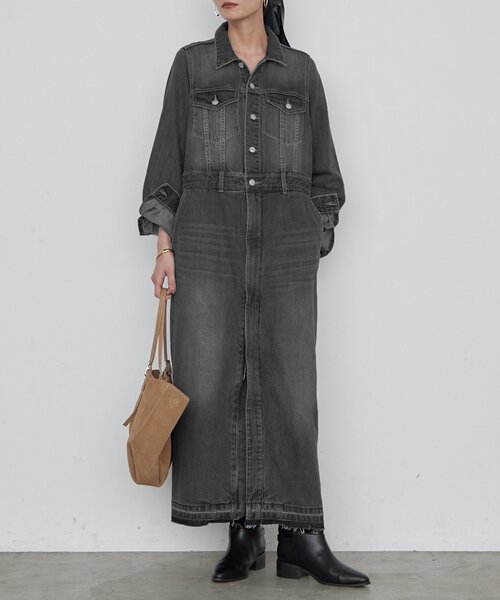 Loungedress（ラウンジドレス） シャツワンピース 「ZOZO限定カラー/低
