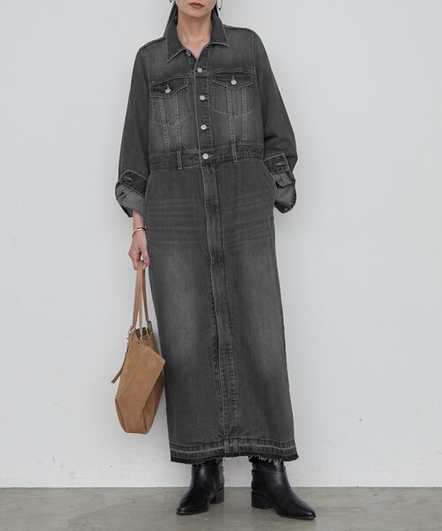 Loungedress（ラウンジドレス） シャツワンピース 「ZOZO限定カラー/低