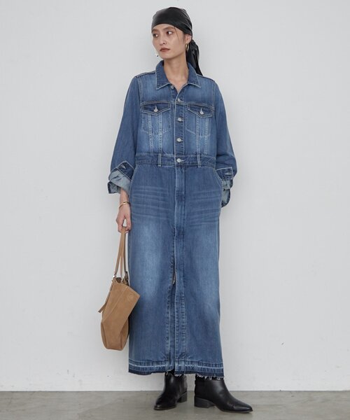 Loungedress（ラウンジドレス） シャツワンピース 「ZOZO限定カラー/低
