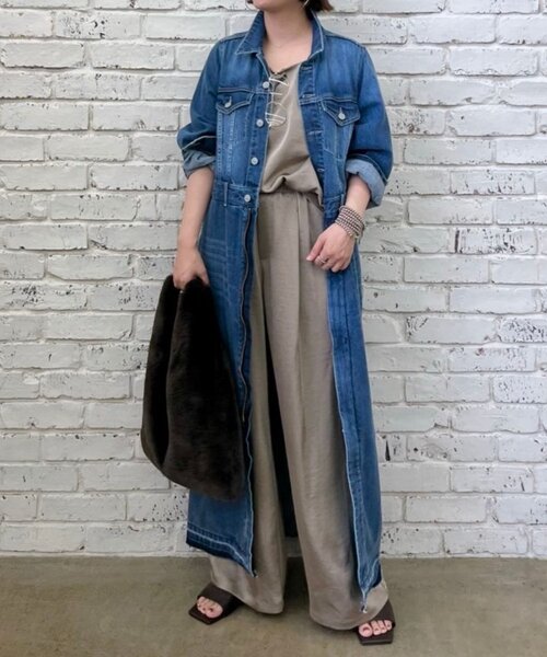 Loungedress（ラウンジドレス） シャツワンピース 「ZOZO限定カラー/低