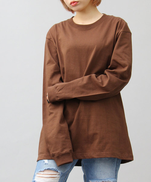 新品未使用 アドミラル レディスロンT ATLA557 ブラウン M サイズ