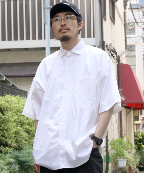 Starting Over シャツ ブロードビッグレギュラー半袖シャツ