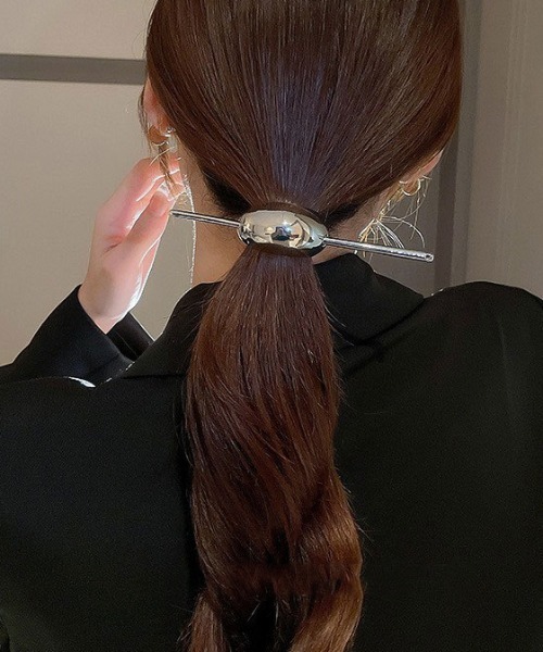 メタルハーフムーンクロークリップ ヘアピン HALF MOON METAL HAIR CUFF : ZOZOTOWN Yahoo!店