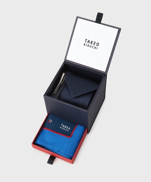 TAKEO KIKUCHI（タケオキクチ） ネクタイ 「GIFT」ベーシックネクタイ