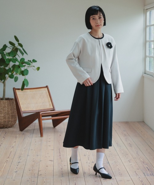 Neina セットアップ 「入学式・卒業式・フォーマル」ナチュラル