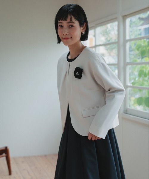 Neina セットアップ 「入学式・卒業式・フォーマル」ナチュラル