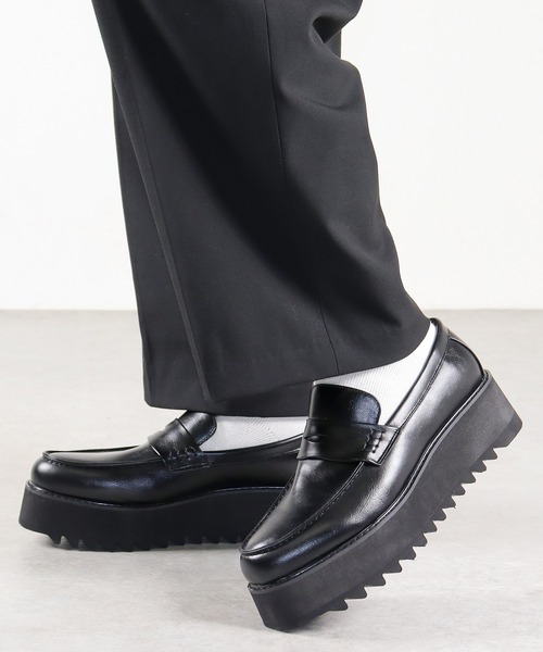 シティ 厚底ローファー メンズ サイズ2 cthy まとめ　mb LOVEHUNTER（ラブハンター） ローファー 軽量厚底 +5.5cmシャーク